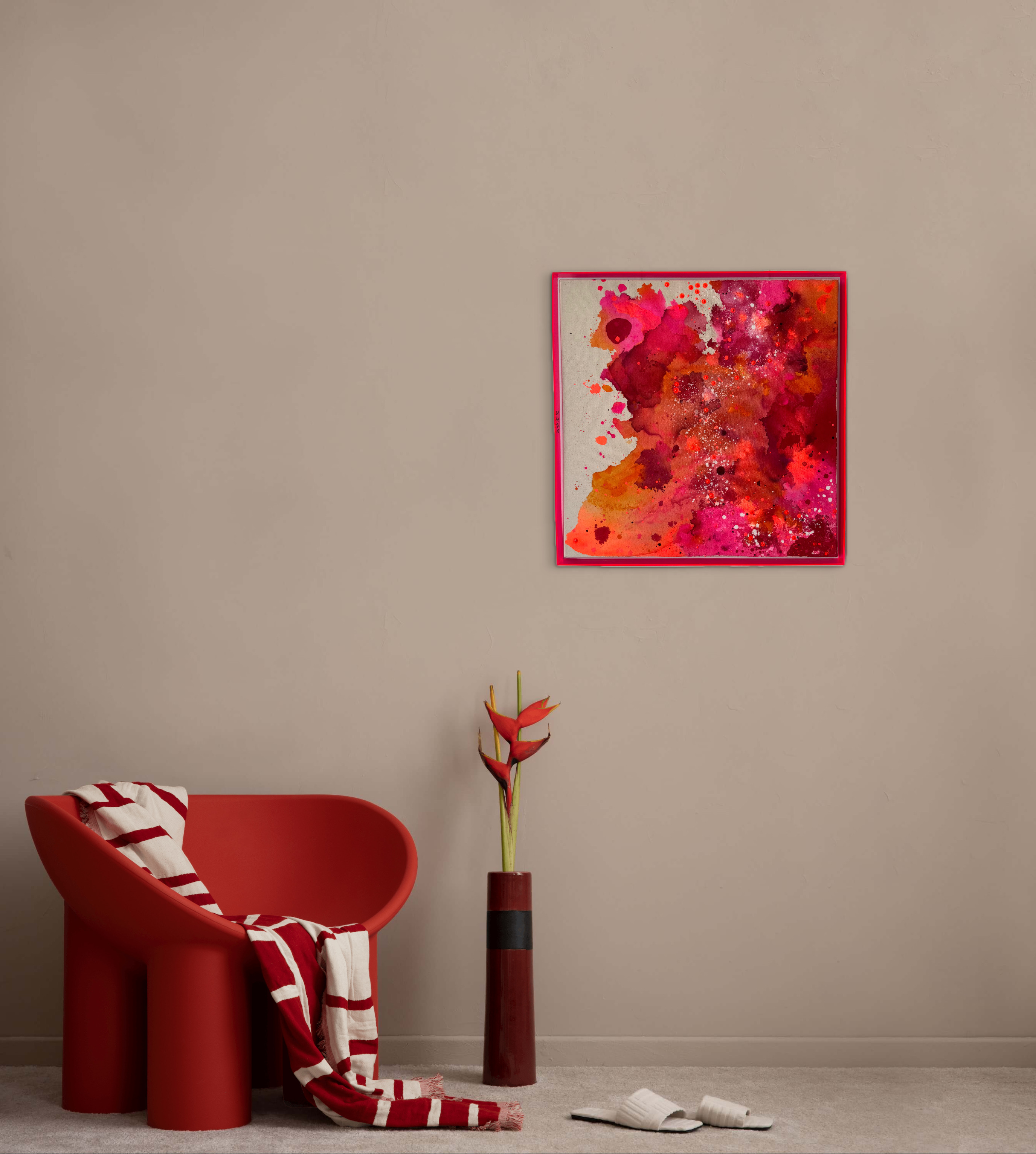 Akkorde - Präsenz, 2026, Acryl auf roher Baumwollleinwand, Ansicht 14